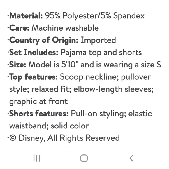 🆕️🖤villain pjs🖤 - Picture 3 of 3